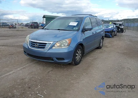 2010 Honda Odyssey Ex from USA, damaged, VIN 5FNRL3H59AB005586